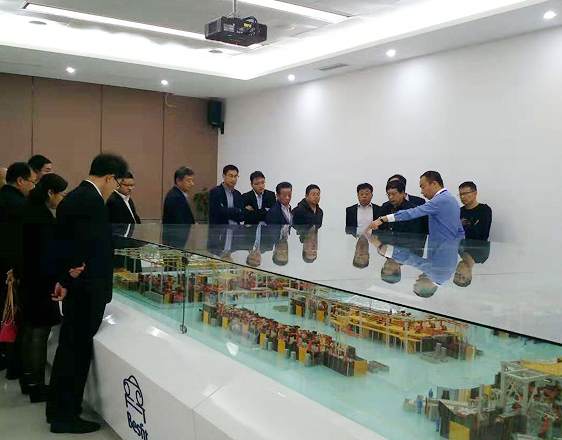 Shandong Weihai Group visited and exchanged views